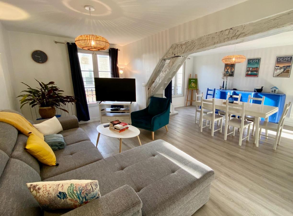 Le Grand Bleu - 400M Plage - Spacieux Dieppe Extérieur photo